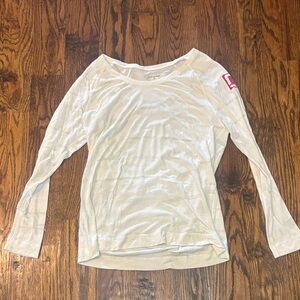 Reebok CrossFit Cream Long Sleeve Tee